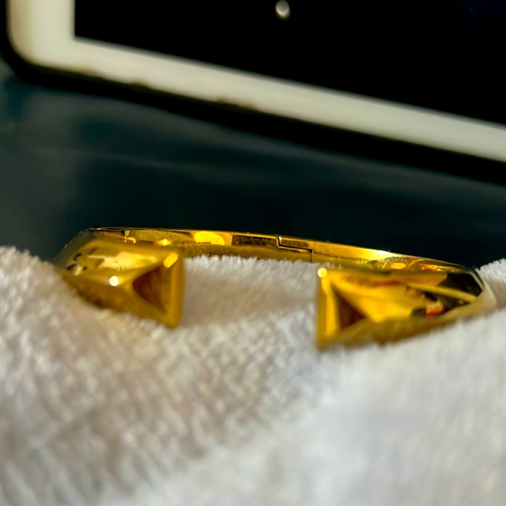 Gold plated bracelet